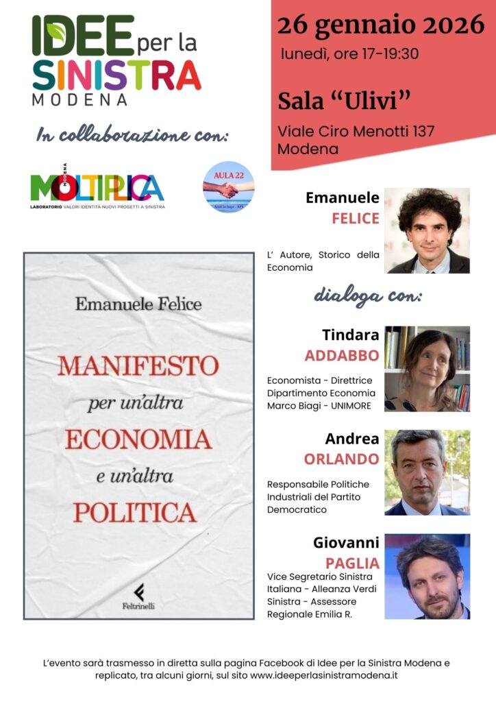 Manifesto per un altra Economia ed un altra Politica